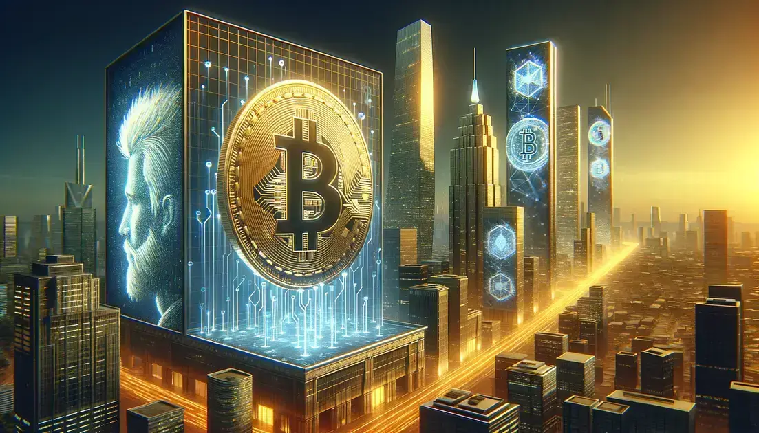 A ascensão da criptomoeda Trump