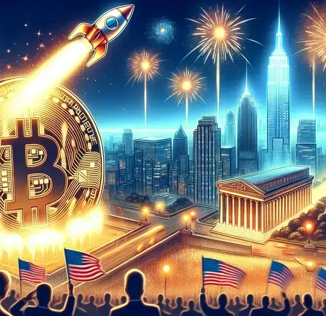 Bitcoin bate recorde com criptomoeda Trump explosiva e dia de posse