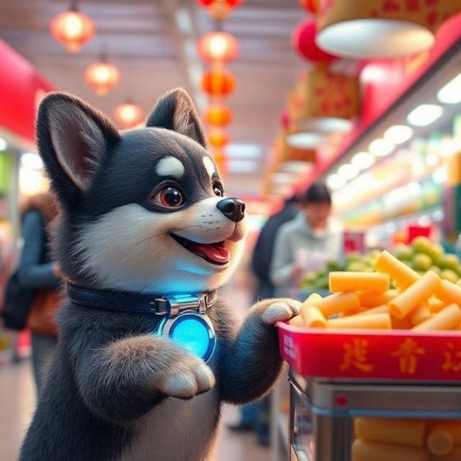 cachorro-usa-relogio-digital-para-comprar-salsichas-e-vira-sensacao-na-china