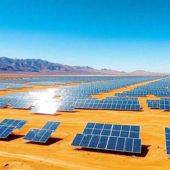 china-lanca-'grande-muralha-solar'-para-energia-limpa-no-deserto-da-mongolia