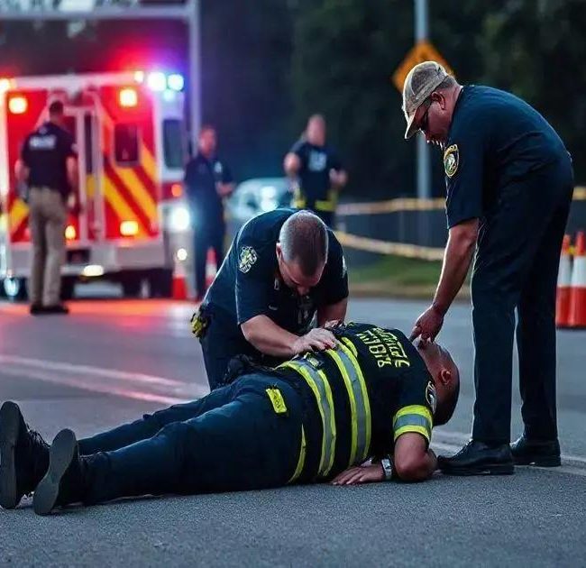 Florida fire police member seriously injured in car accident