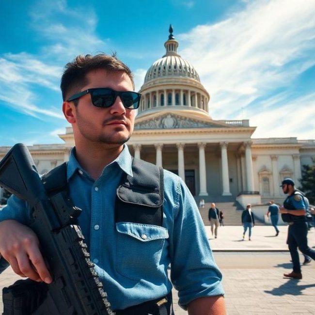 homem-armado-e-preso-no-capitolio-um-dia-apos-posse-de-donald-trump