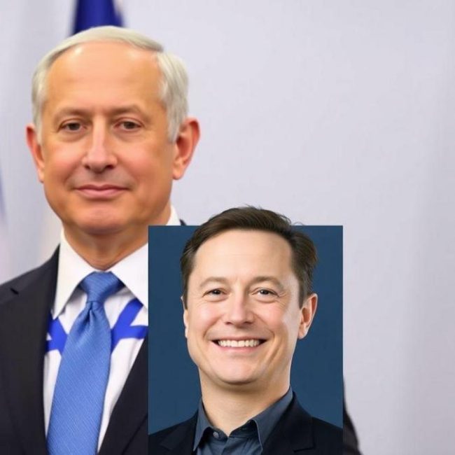 netanyahu-defende-elon-musk-e-o-chama-de-amigo-de-israel-apos-polemica-de-gesto-na-posse-de-trump