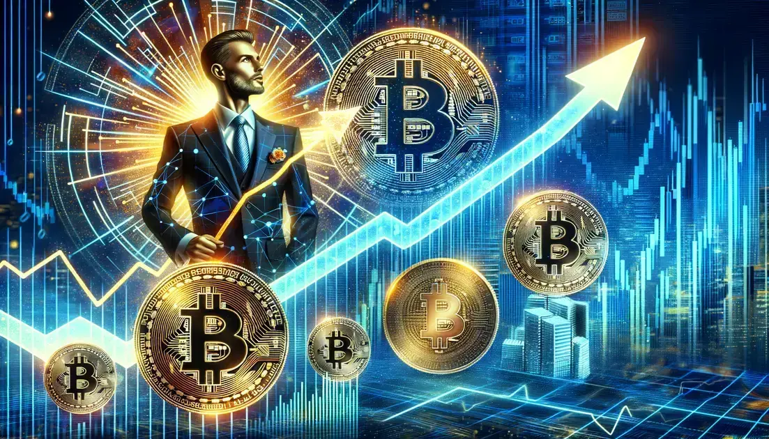 O crescimento do mercado de criptomoedas