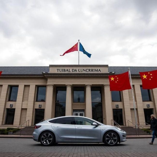 tesla-entra-com-processo-contra-a-uniao-europeia-por-tarifas-sobre-carros-eletricos-da-china