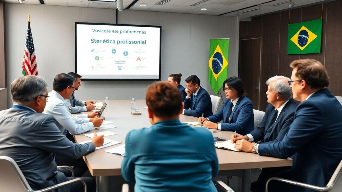 Diferenças na ética profissional entre os Estados Unidos e o Brasil