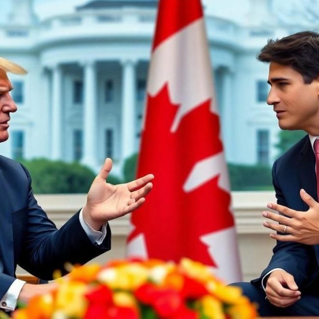 trump-critica-tratamento-injusto-do-canada-antes-de-conversa-com-trudeau