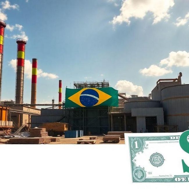trump-impoe-tarifa-de--sobre-aco-e-brasil-perde-us--bilhoes-em-exportacoes