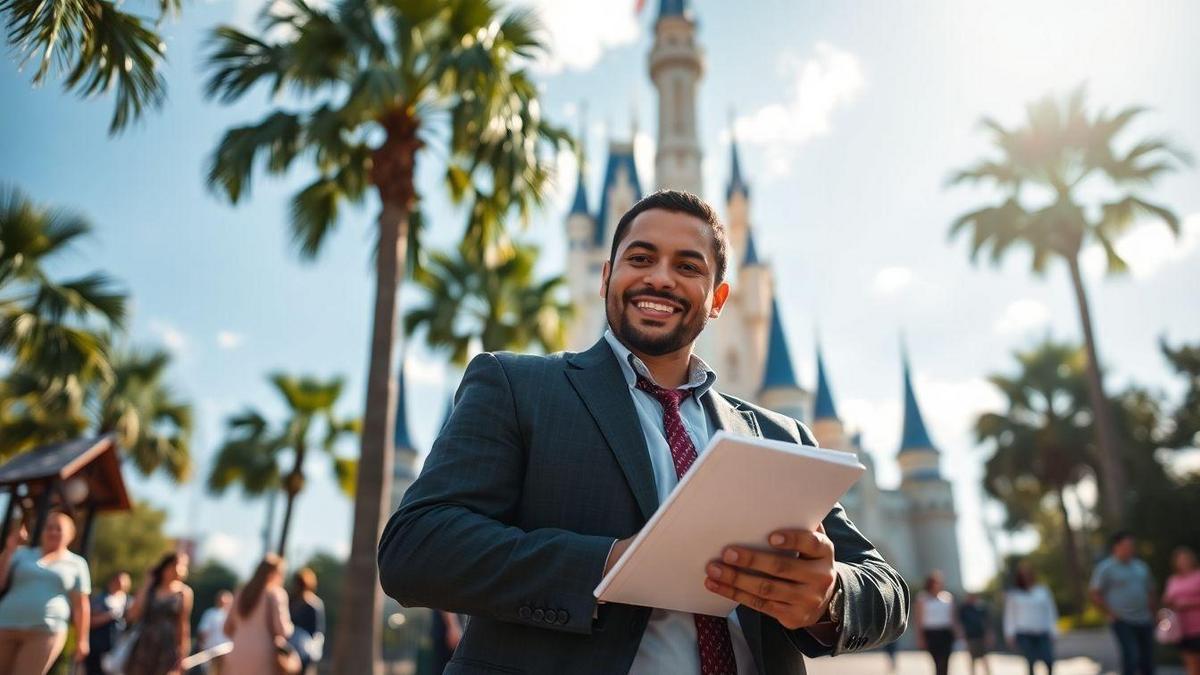 Como conseguir visto de trabalho para brasileiros em Orlando