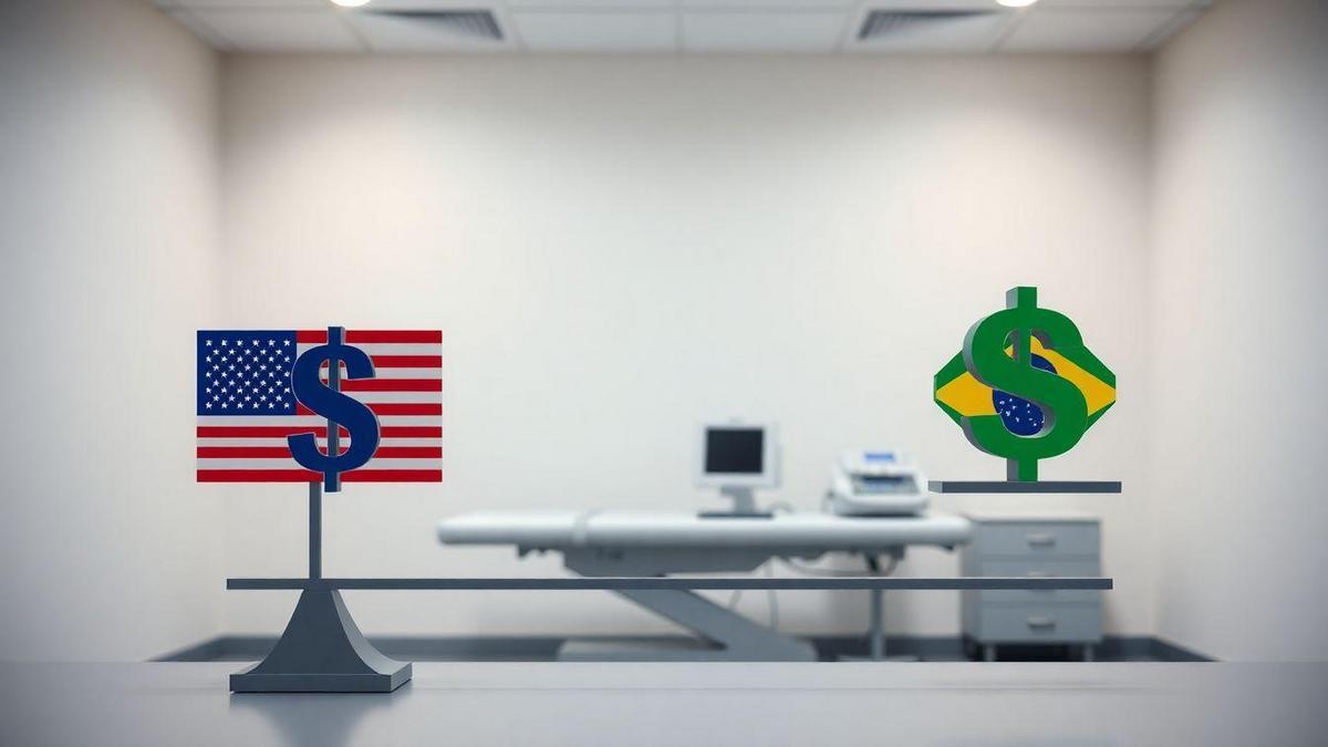 Custos de Saúde: EUA vs Brasil