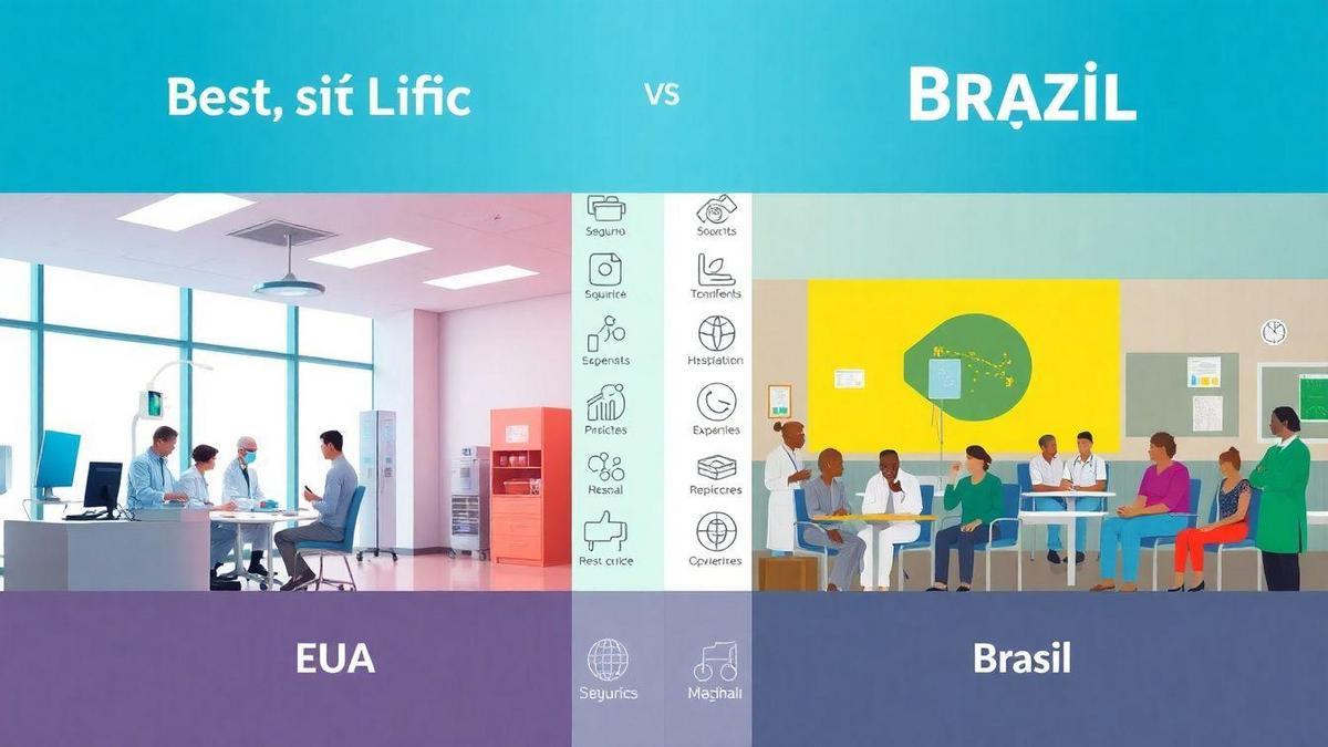 Estrutura do Sistema de Saúde nos Estados Unidos e no Brasil