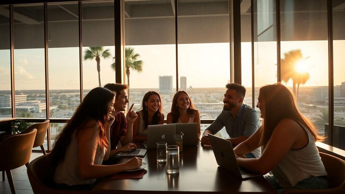 Networking para Brasileiros em Orlando