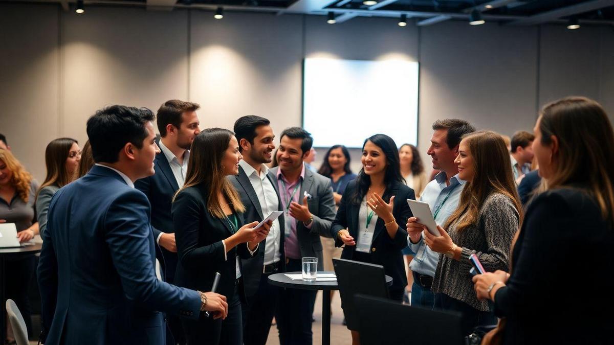 Perfis de Profissionais que Brilham no Networking