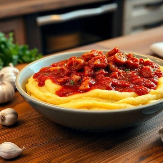 polenta-com-ragu-de-linguica-sabor-inigualavel-em-um-prato-facil-de-fazer-na-panela-unica