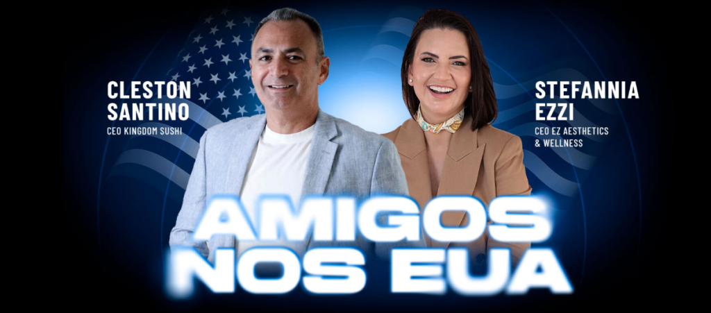 Amigos nos EUA: networking de alto nível fortalece comunidade em Orlando.