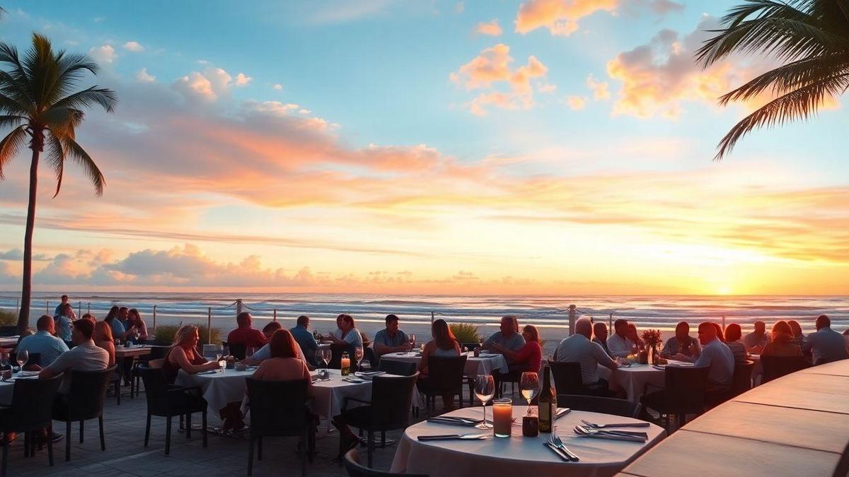 Experiências Gastronômicas Únicas em Cocoa Beach