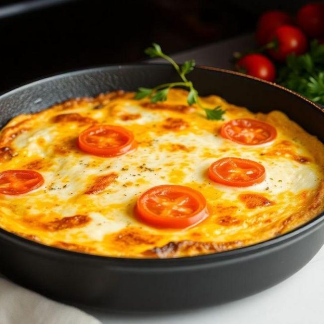omelete-de-forno-com-queijo-e-tomate-deliciosa-e-cremosa-pronta-em-apenas--minutos