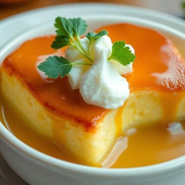 pudim-de-leite-condensado-com-maple-syrup-aveludado-e-saboroso-feito-em--minutos-na-panela-de-pres