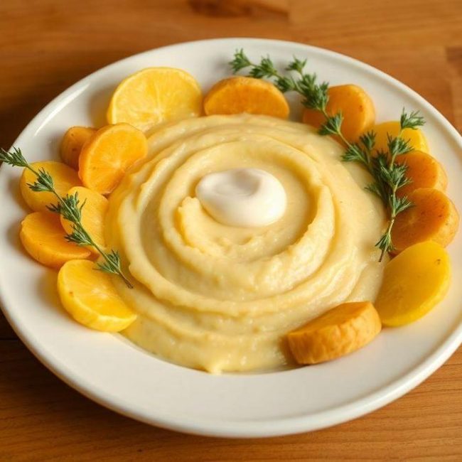 pure-de-batata-cremoso-e-saboroso-preparado-em-apenas--minutos-com-ingredientes-simples