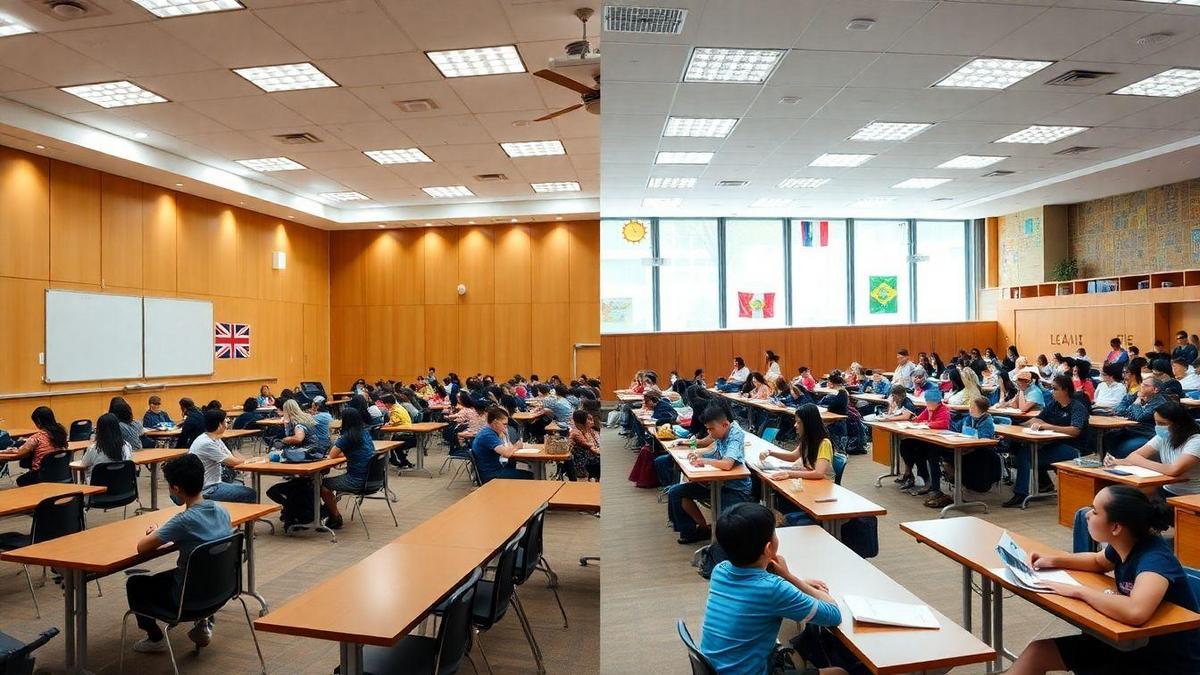 Estrutura do Sistema Educacional nos EUA e no Brasil