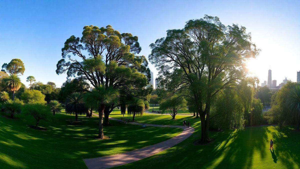 Parques e Áreas Verdes: Um Refúgio em Melbourne