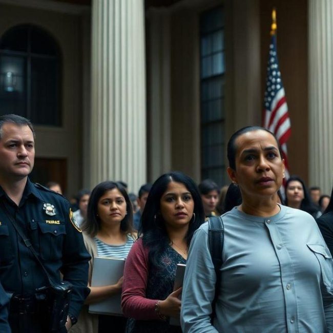 ice-intensifica-operacoes-para-prender-imigrantes-ilegais-durante-audiencias-nos-eua