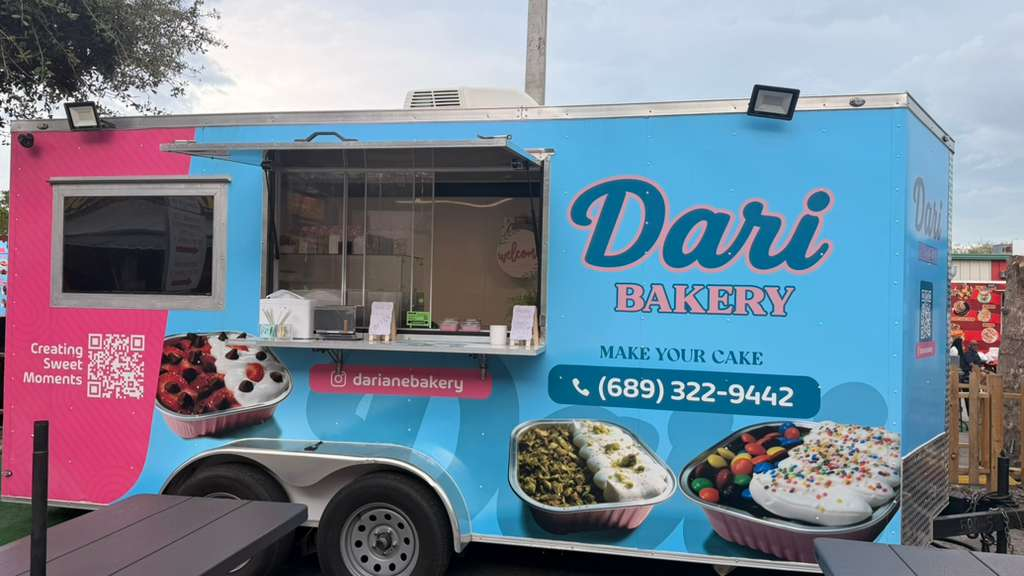 Da pequena São Borja, no Sul do Brasil, às feiras da Flórida: a história da brasileira por trás da Dari Bakery em Orlando.