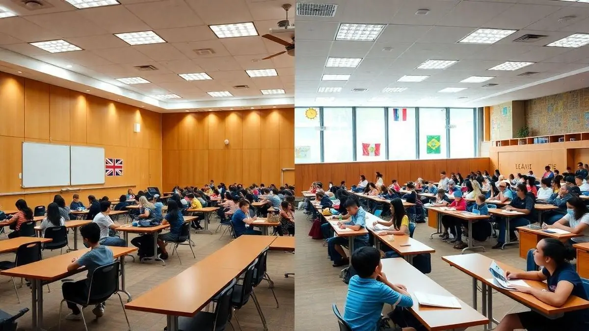 Estrutura do Sistema Educacional nos EUA e no Brasil