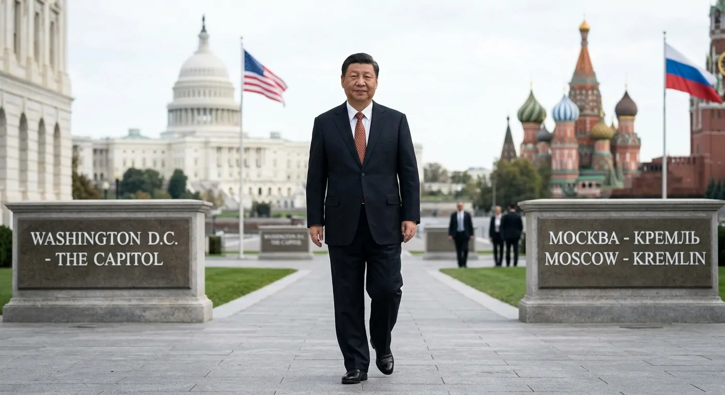 Xi Jinping entre Washington e Moscou